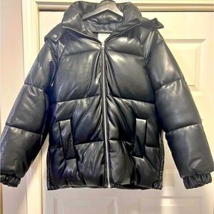 Abercrombie & Fitch vegan leather jacket - brand new with tags still on